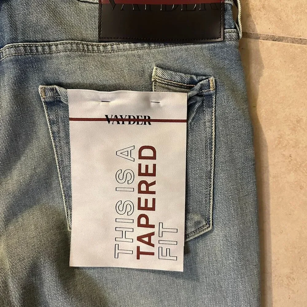 Unbranded Men's Blue and Navy Jeans
